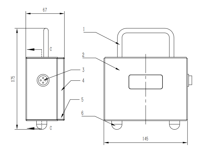 礦用一般型煙霧傳感器GQLQ5(圖3)